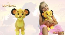 PELUCHE DE SIMBA LE LION - MOYEN